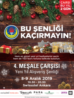 Yeni Yıl Alışveriş Şenliği 4. Meşale Çarşısı Swiss Otelde...