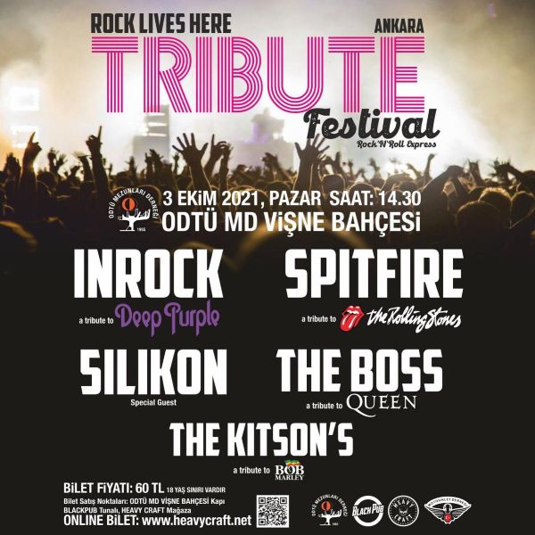 Tribute Festival Ankara ODTÜ MD Vişnelikte...