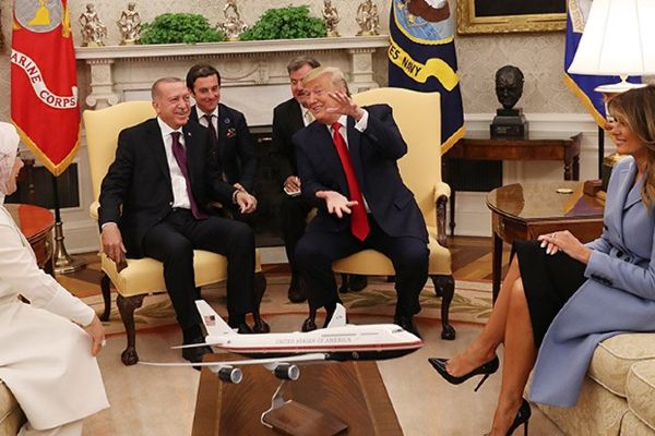 Erdoğan ile Trump görüştü