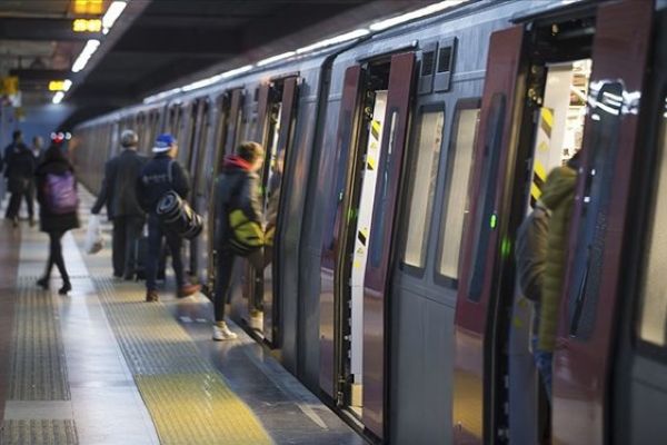 Ankara metrosuna termal kamera...