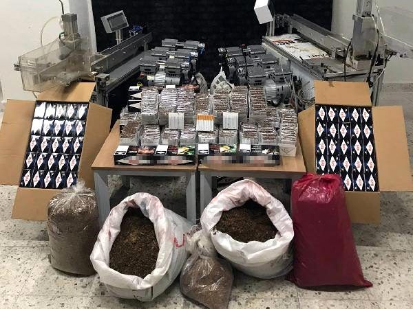 Ankarada kaçak sigara operasyonu