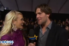 Carrie Underwood Gets Interviewed By Mike Fisher