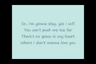 James Morrison - If You Don't Wanna Love Me lyrics