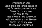 Lionel Richie - Stuck On You (with lyrics)