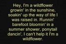 The JaneDear Girls- Wildflower lyrics