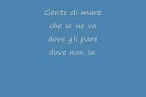 Umberto Tozzi - Gente Di Mare (with lyrics)