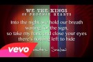 We The Kings - Phoenix Hearts (Lyric Video)