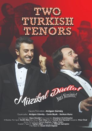 Müzikal düello Two Turkish Tenors Şura Salonunda