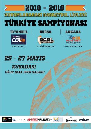 Kurumlararası Basketbol Ligleri Türkiye Şampiyonası Kuşadası’nda
