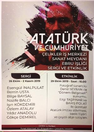Tunalıda “Atatürk ve Cumhuriyet” sergi ve etkinliği