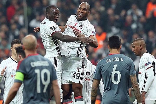 Beşiktaş Avrupada çeyrek finalde