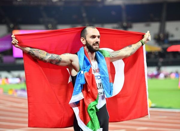 Milli atlet Ramil Guliyev Dünya Şampiyonu