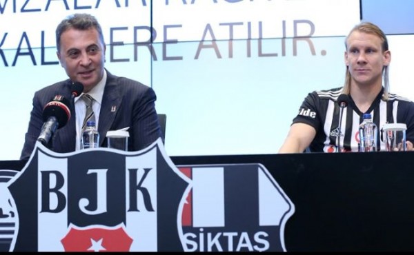 Beşiktaşın yeni transferi Vida imzayı attı