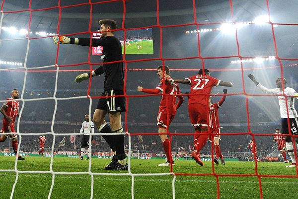 Beşiktaş Bayern Münihe farklı yenildi