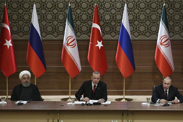 Türkiye-Rusya-İrandan Suriye konulu ortak açıklama