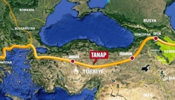 Trans Anadolu Doğalgaz Boru Hattı açıldı