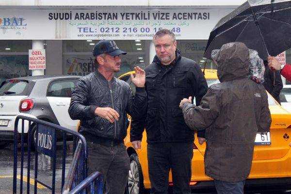 Sean Penn Cemal Kaşıkçı belgeseli için Türkiyede