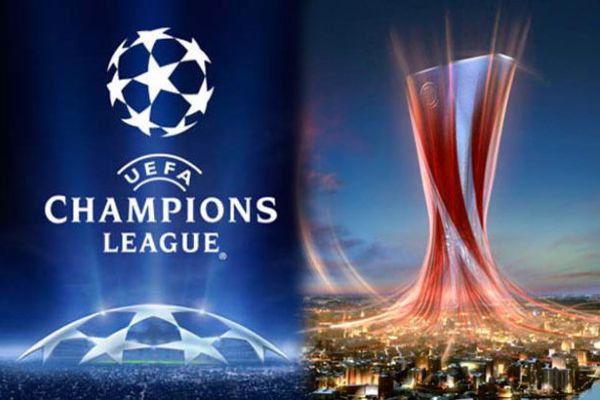 UEFA Şampiyonlar Ligi ve Avrupa Liginde çeyrek final eşleşmeleri