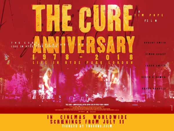 The Cure’un 40. yıl konser filminden ilk fragman yayında