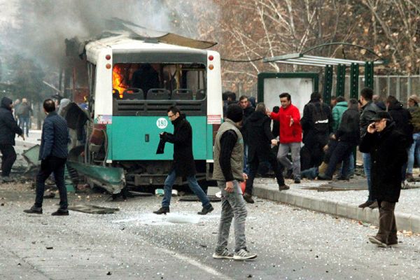 Kayserideki bombalı saldırının faili Türkiyede