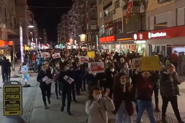 Kur ve zam protestosuna 70 gözaltı