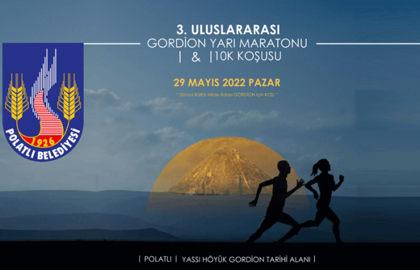 Polatlı yeniden GORDİON yarı maratona ev sahipliği yapıyor: Dünya Kültür Mirası adayı GORDİON için koş!