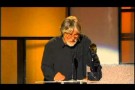 Bob Seger accepts award Rock and Roll Hall of Fame and Museum inductions 2004